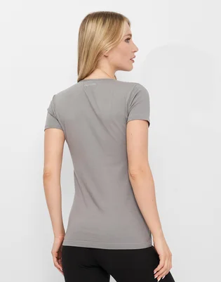 Футболка жіноча Kappa Mezza Manica Girocollo Grey K2501-GRIGIOUNITO