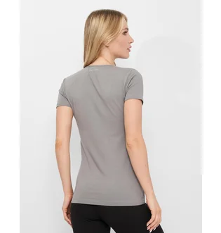 Футболка женская Kappa Mezza Manica Girocollo Grey K2501-GRIGIOUNITO