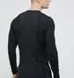Термобілизна чоловіча Adidas Techfit Compression Ls Black Gu7339
