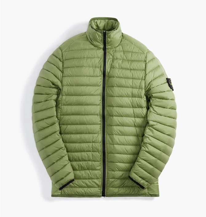 Пуховик чоловічий Stone Island Real Down Jacket Olive 781541524-V0055