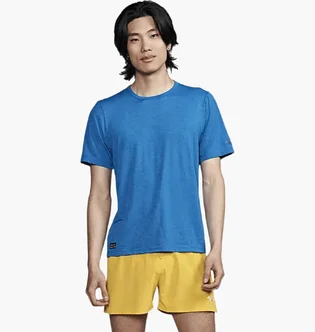 Футболка чоловіча Saucony Stopwatch Short Sleeve Blue SAM800377-SVH