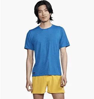Футболка чоловіча Saucony Stopwatch Short Sleeve Blue SAM800377-SVH