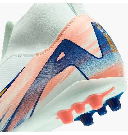 Бутсы детские Nike Zoom Mercurial Superfly 10 Academy Mds Ag Turquoise FZ1606-300