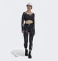 Лонгслив женский Adidas Hyperglam Cut 3-Stripes Long Sleeve Crop Top Black Hd6283