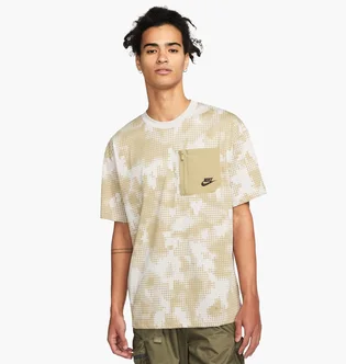 Футболка мужская Nike M Nsw Spu Ss Top Aop Beige/White FJ5252-276