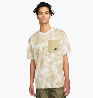 Футболка мужская Nike M Nsw Spu Ss Top Aop Beige/White FJ5252-276