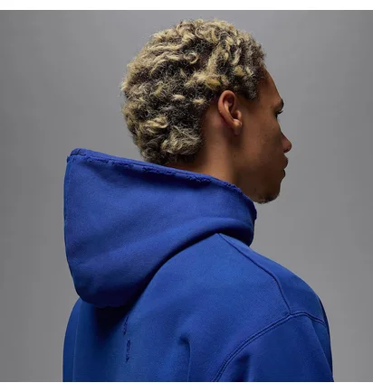 Худи мужское Air Jordan Rare Air Fleece Pullover Hoodie Blue/White IB3003-485