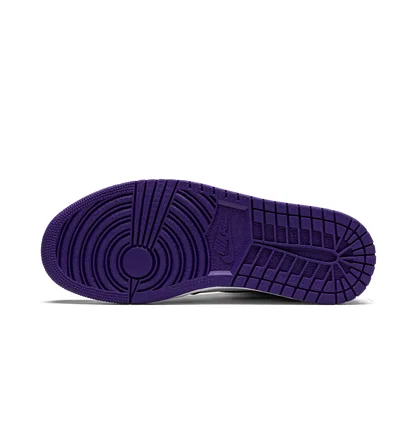 Кросівки чоловічі Air Jordan 1 Retro Purple Black/Violet 555088-500