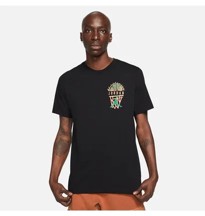 Футболка мужская Air Jordan Sprt Dna Ss Crew Black CZ8059-010