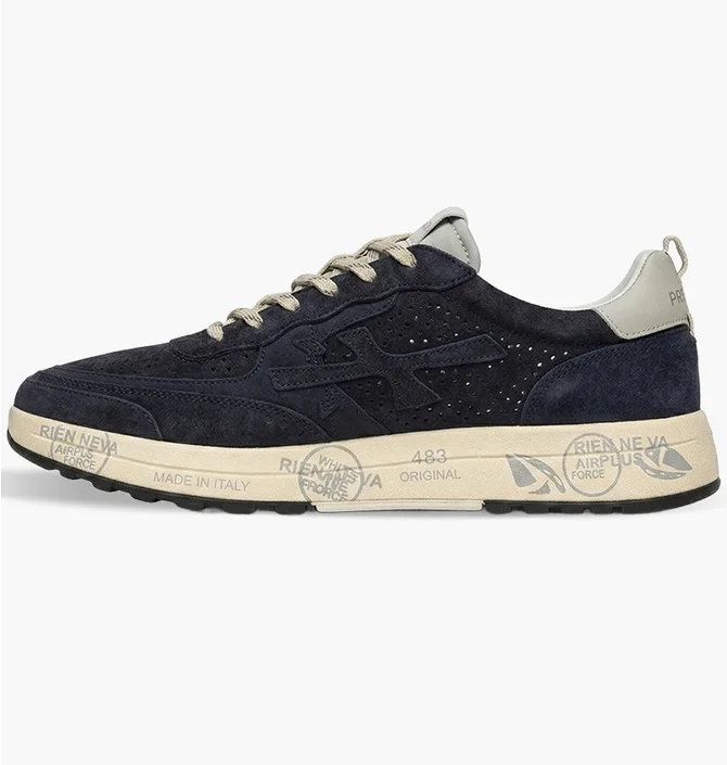 Кросівки чоловічі Premiata Running Blue VAR-8289