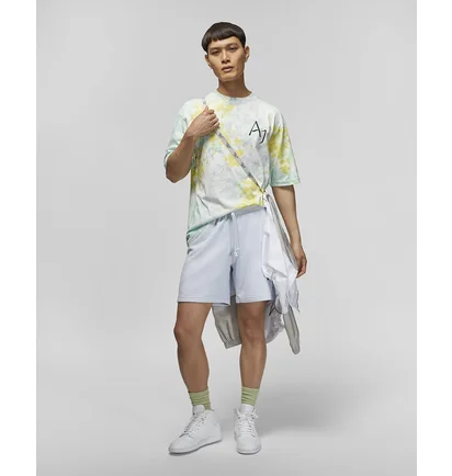 Футболка мужская Air Jordan M J Sprt Dna Stmt 85 Ss Crew Camo/Green Dm1454-530