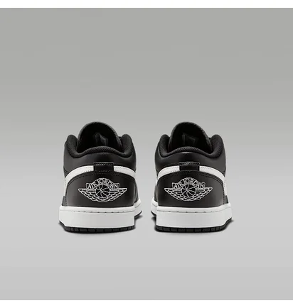 Кроссовки мужские Air Jordan 1 Low Black/White 553558-043