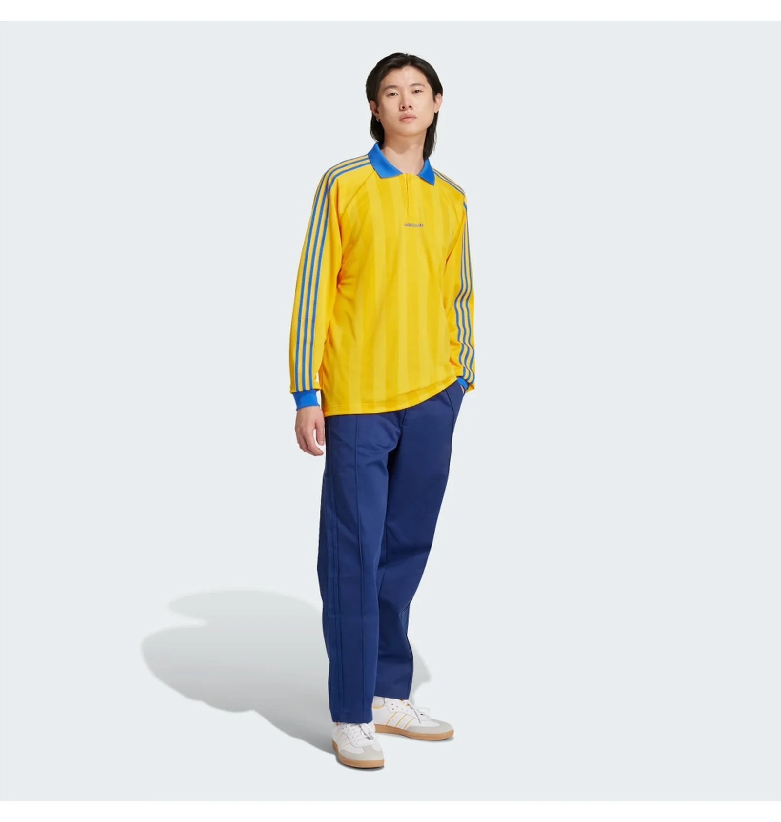 ᐉ Кофта чоловіча Adidas Long Sleeve Yellow IX9596 - придбати в