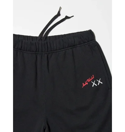Штаны унисекс Uniqlo Kaws Warhol 476120 Joggers Sweatpants Black E476120-000