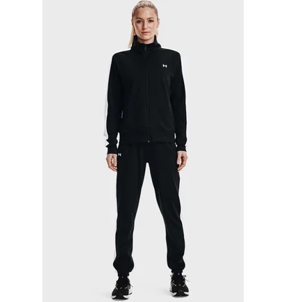 Спортивный костюм женский Under armour Tricot Tracksuit Black 1365147-001