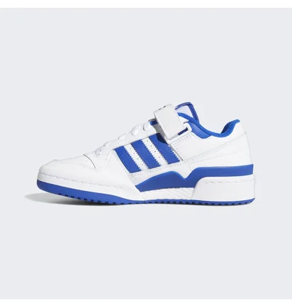 Кроссовки детские Adidas Forum Low J White/Blue FY7974