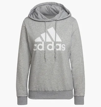Худи женское Adidas Essentials Relaxed Logo Sportswear Grey HD1799