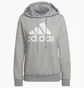 Худи женское Adidas Essentials Relaxed Logo Sportswear Grey HD1799