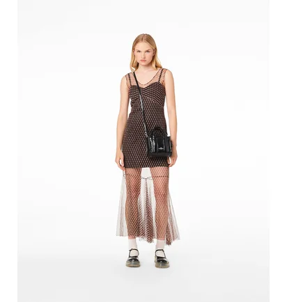Сумка женская Marc Jacobs The Shiny Crinkle Leather Crossbody Tote Black H064L03FA22-BLACK-54773