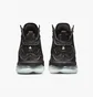 Кроссовки унисекс Nike Lebron Xix Black Green Glow Black Cz0203-003