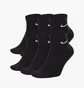 Шкарпетки унісекс Nike U Nk Everyday Cush Ankl Black (6 пар) SX7669-010