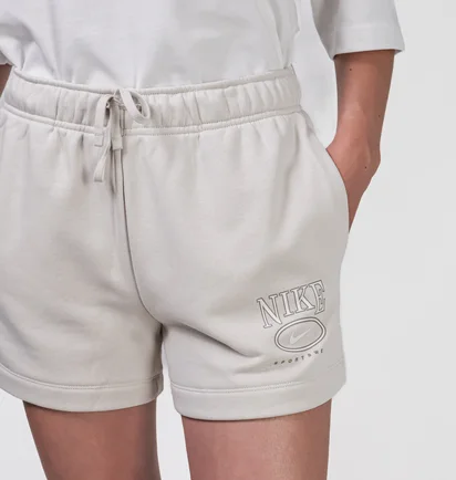 Шорти жіночі Nike Club Fleece Ft Mr 4 White HJ1282-104