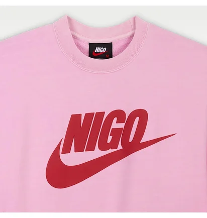 Свитшот мужской Nike X Nigo MenS Fleece Crew Pink FV5941-621