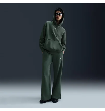 Худи женское Nike Sportswear Phoenix Fleece Green DQ5860-338