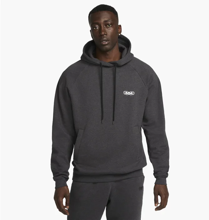 Худі чоловіче Nike Lebron Pullover Basketball Hoodie Grey DQ6129-032