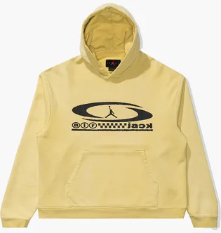 Худі чоловіче Air Jordan X Travis Scott Pullover Hoody Yellow FQ7821-308