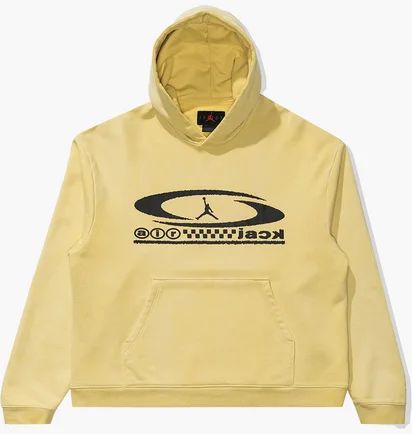 Худи мужское Air Jordan X Travis Scott Pullover Hoody Yellow FQ7821-308