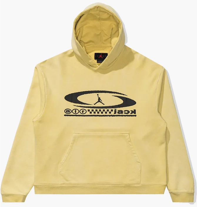 Худи мужское Air Jordan X Travis Scott Pullover Hoody Yellow FQ7821-308