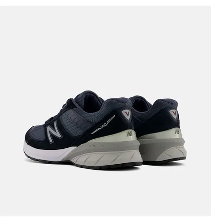 Кроссовки мужские New Balance made in USA 990 V5 Black/Blue W990NV5