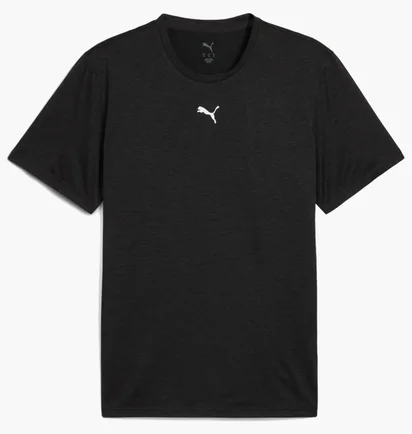Футболка чоловіча Puma M Tad Essentials Heather Logo Black 525920-01