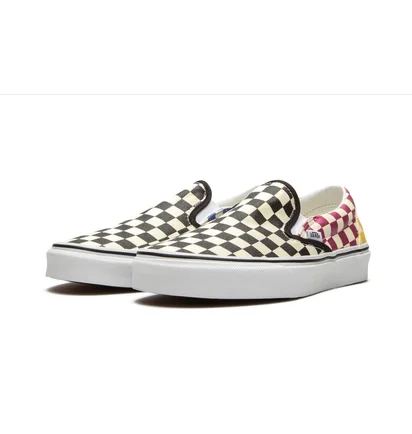 Кеды унисекс Vans Classic Slip On Beige/Black VN0A4U381HP