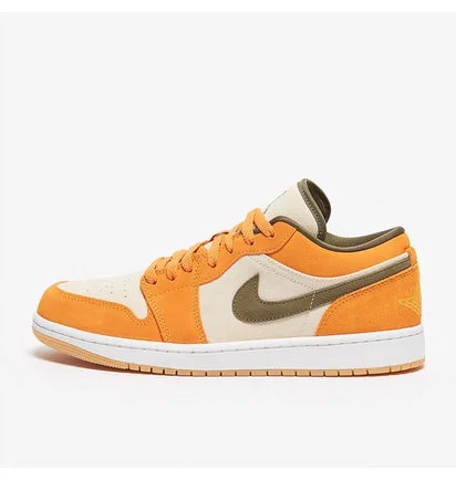 Кросівки чоловічі Air Jordan 1 Low Se Orange/Beige DH6931-102