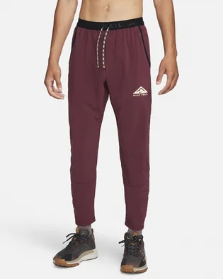 Штаны мужские Nike Trail Dawn Range Dri-Fit Running Pants Bordo DX0855-681