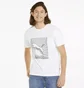 Футболка чоловіча Puma Cat Graphic White 670494-02