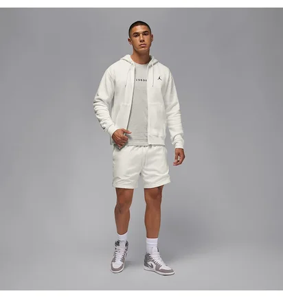 Худи мужское Air Jordan Brooklyn Fleece Full-Zip Hoodie White FV7289-133