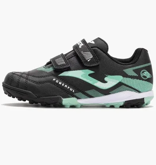 Сороконожки мужские Joma Powerfull Jr Tf Black/Turquoise POJS2501TFV
