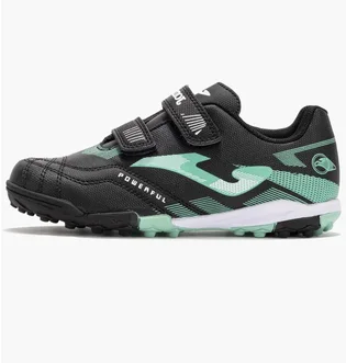 Сороконожки мужские Joma Powerfull Jr Tf Black/Turquoise POJS2501TFV
