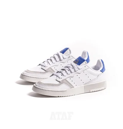 Кросівки чоловічі Adidas Supercourt Cloud White Team Royal Blue EF5885
