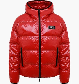 Пуховик чоловічий Dsquared2 Puffer Bomber Red S74AM1322-S54056-RED