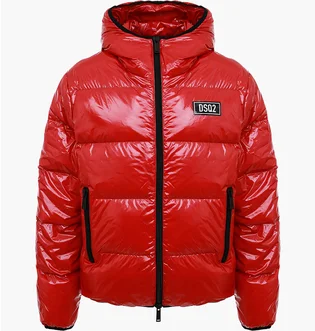 Пуховик чоловічий Dsquared2 Puffer Bomber Red S74AM1322-S54056-RED