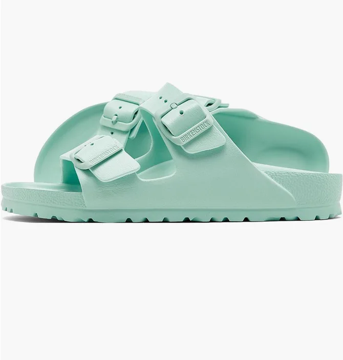 Тапочки жіночі BIRKENSTOCK Essentials Arizona Eva Printed Sandals Light Blue 1027404