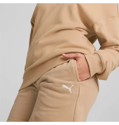 Спортивный костюм женский Puma Loungewear Short Beige 673703-89