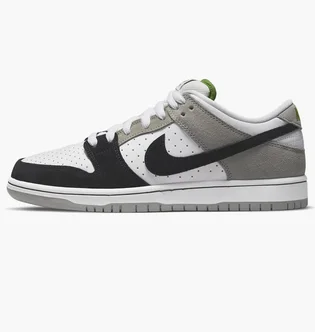 Кросівки унісекс Nike Sb Dunk Low Chlorophyll White/Grey Bq6817-011