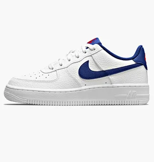 Кроссовки детские Nike Air Force 1 White/Blue CT3839-101