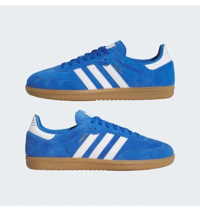 Кроссовки мужские Adidas Samba Adv Shoes Blue JP5719
