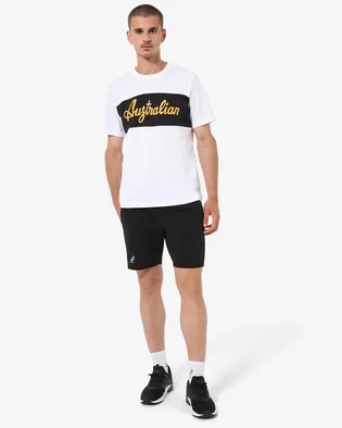 Шорты мужские AUSTRALIAN Fleece Essential Short Black LSUSH0001-003